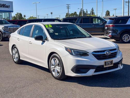 Crystal White Pearl 2020 Subaru Legacy
