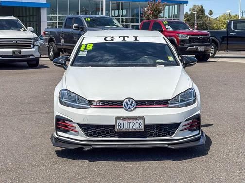 Pure White 2018 Volkswagen Golf GTI 2.0T S 4-Door