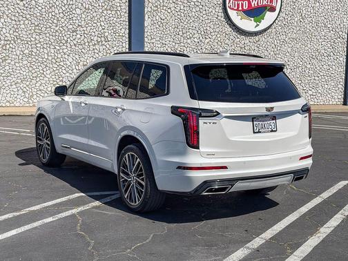Crystal White Tri-Coat 2022 Cadillac XT6 Sport AWD