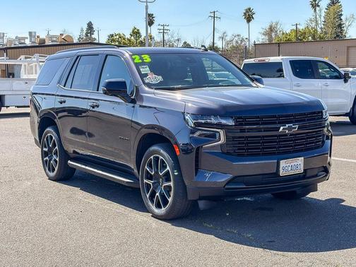 Dark Ash Metallic 2023 Chevrolet Tahoe RST