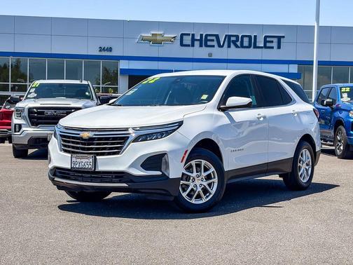 Summit White 2022 Chevrolet Equinox 1LT