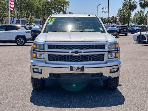 Silver Ice Metallic 2015 Chevrolet Silverado 1500 LT