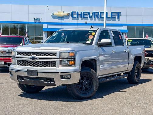 Silver Ice Metallic 2015 Chevrolet Silverado 1500 LT