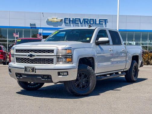 Silver Ice Metallic 2015 Chevrolet Silverado 1500 LT