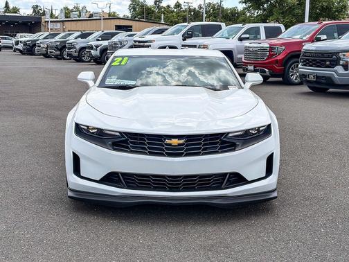 Summit White 2021 Chevrolet Camaro 1LS