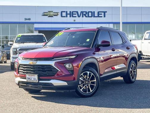 Crimson Metallic 2024 Chevrolet Trailblazer LT