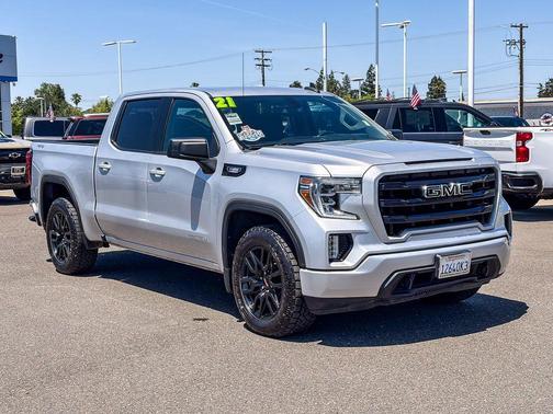 Quicksilver Metallic 2021 GMC Sierra 1500 Elevation
