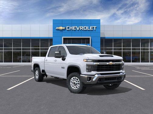 Summit White 2025 Chevrolet Silverado 2500 LT