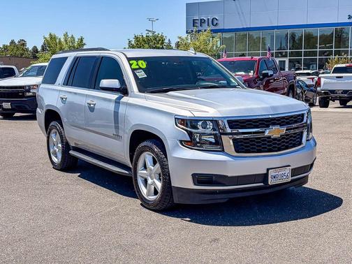 Silver Ice Metallic 2020 Chevrolet Tahoe LT