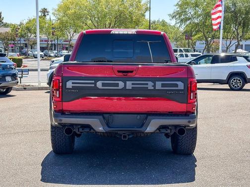 Red Metallic 2020 Ford F-150 Raptor