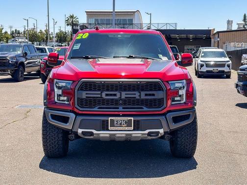 Red Metallic 2020 Ford F-150 Raptor