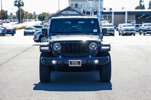 Granite Crystal Clearcoat Metallic 2024 Jeep Wrangler 4xe Sport