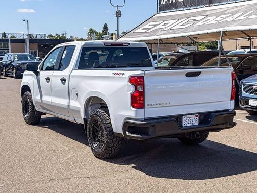 Summit White 2021 Chevrolet Silverado 1500 WT