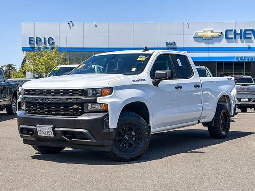 Summit White 2021 Chevrolet Silverado 1500 WT