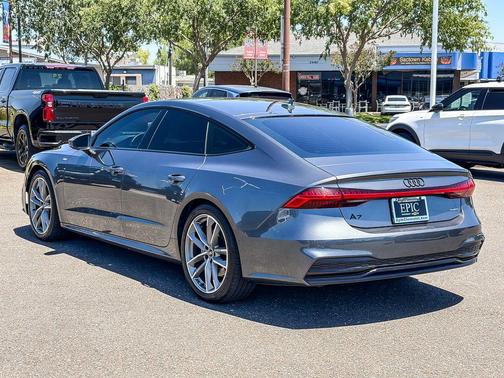 Daytona Gray Pearl Effect 2021 Audi A7 55 Premium