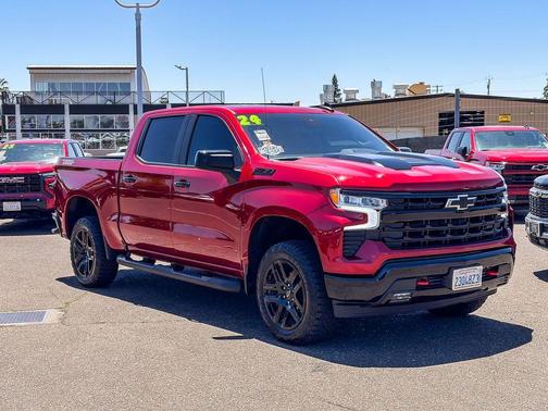 Radiant Red 2024 Chevrolet Silverado 1500 LT Trail Boss
