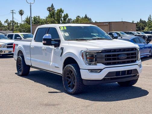 Oxford White 2021 Ford F-150 Lariat