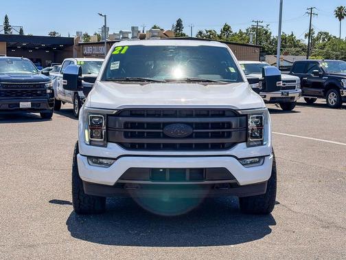 Oxford White 2021 Ford F-150 Lariat