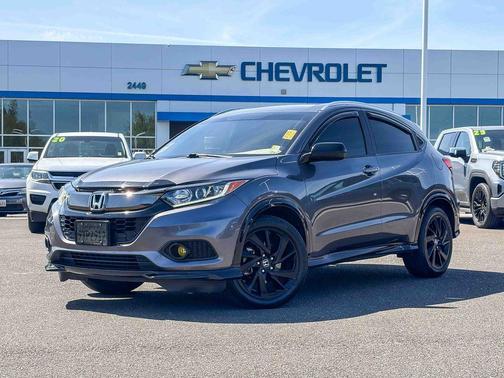 Black 2022 Honda HR-V Sport