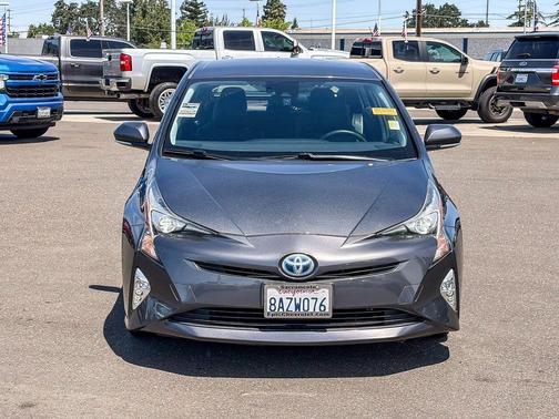 Magnetic Gray Metallic 2017 Toyota Prius Three Touring