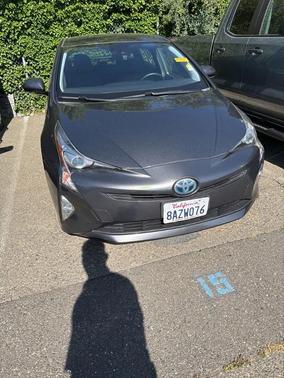Magnetic Gray Metallic 2017 Toyota Prius Three Touring