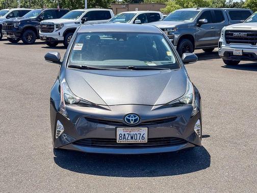 Magnetic Gray Metallic 2017 Toyota Prius Three Touring