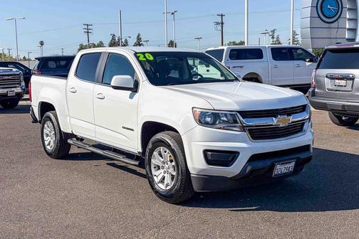 Summit White 2020 Chevrolet Colorado LT