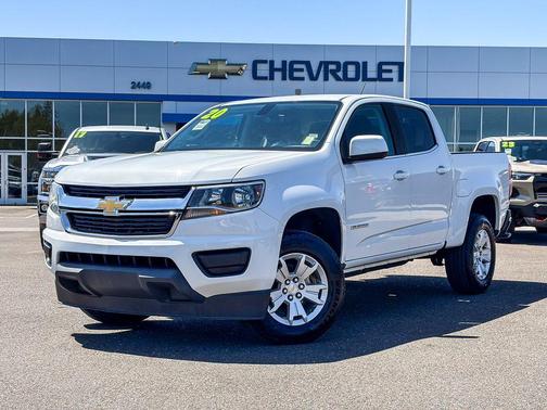 Summit White 2020 Chevrolet Colorado LT