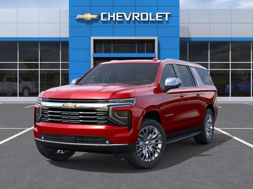 Radiant Red 2026 Chevrolet Suburban Premier