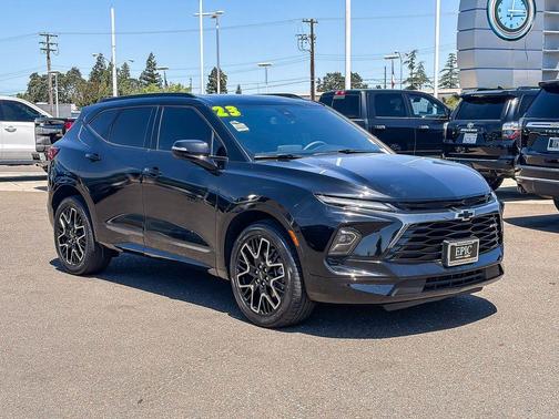 Black 2023 Chevrolet Blazer RS