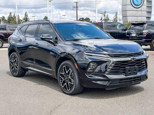 Black 2023 Chevrolet Blazer RS