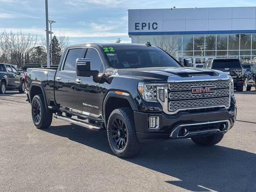 Ebony Twilight Metallic 2022 GMC Sierra 2500 Denali