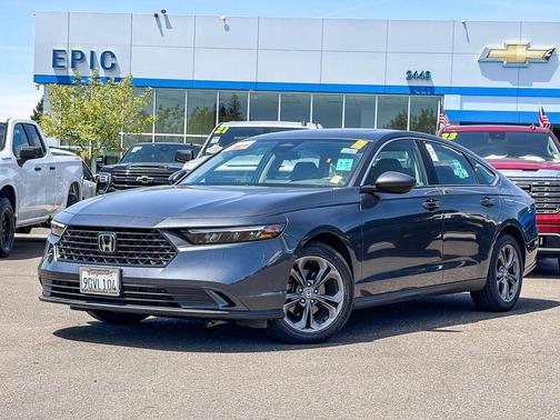 Gray 2023 Honda Accord EX