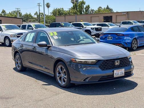 Gray 2023 Honda Accord EX