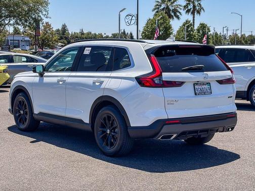 White 2023 Honda CR-V Hybrid Sport