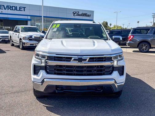 Summit White 2023 Chevrolet Silverado 1500 LT