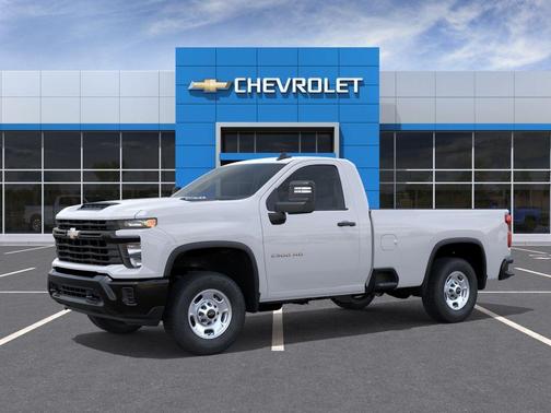 Summit White 2025 Chevrolet Silverado 2500 WT