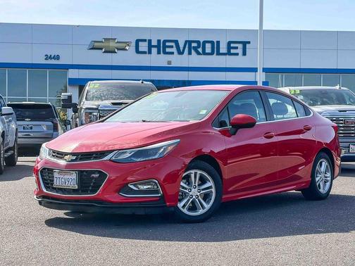 Red 2016 Chevrolet Cruze LT Automatic