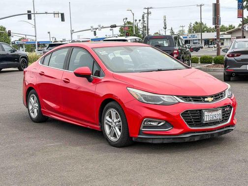 Red 2016 Chevrolet Cruze LT Automatic