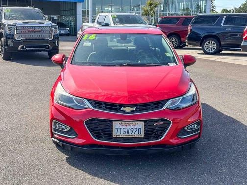 Red 2016 Chevrolet Cruze LT Automatic