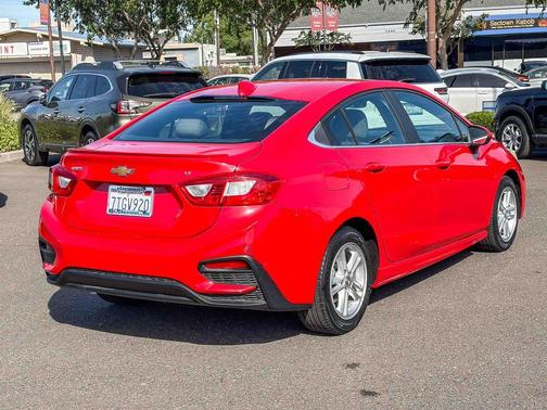 Red 2016 Chevrolet Cruze LT Automatic