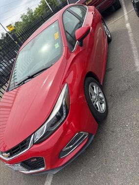 Red 2016 Chevrolet Cruze LT Automatic