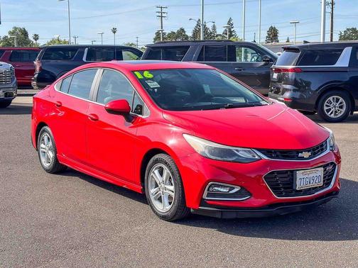 Red 2016 Chevrolet Cruze LT Automatic