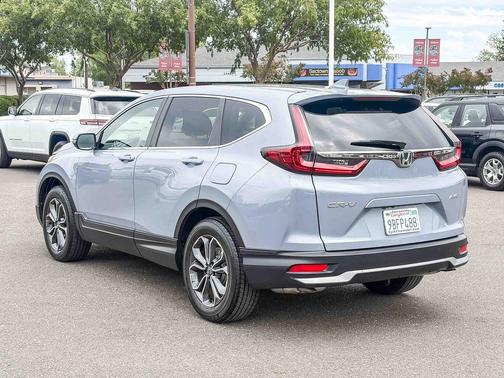 White 2022 Honda CR-V EX-L