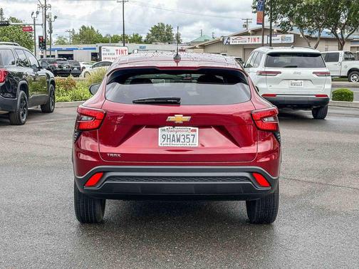 Crimson Metallic 2024 Chevrolet Trax LS