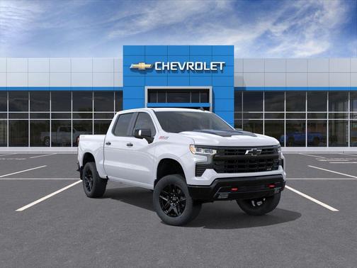 Summit White 2026 Chevrolet Silverado 1500 LT Trail Boss