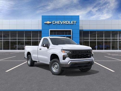 Summit White 2026 Chevrolet Silverado 1500 WT