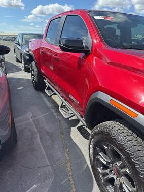 Volcanic Red 2025 GMC Canyon Elevation