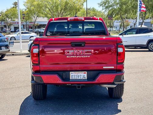 Volcanic Red 2025 GMC Canyon Elevation