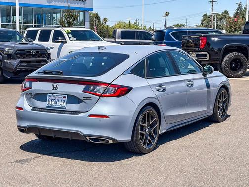 Gray 2022 Honda Civic Sport Touring
